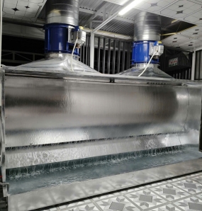 Buồng Phun Sơn Màng Nước